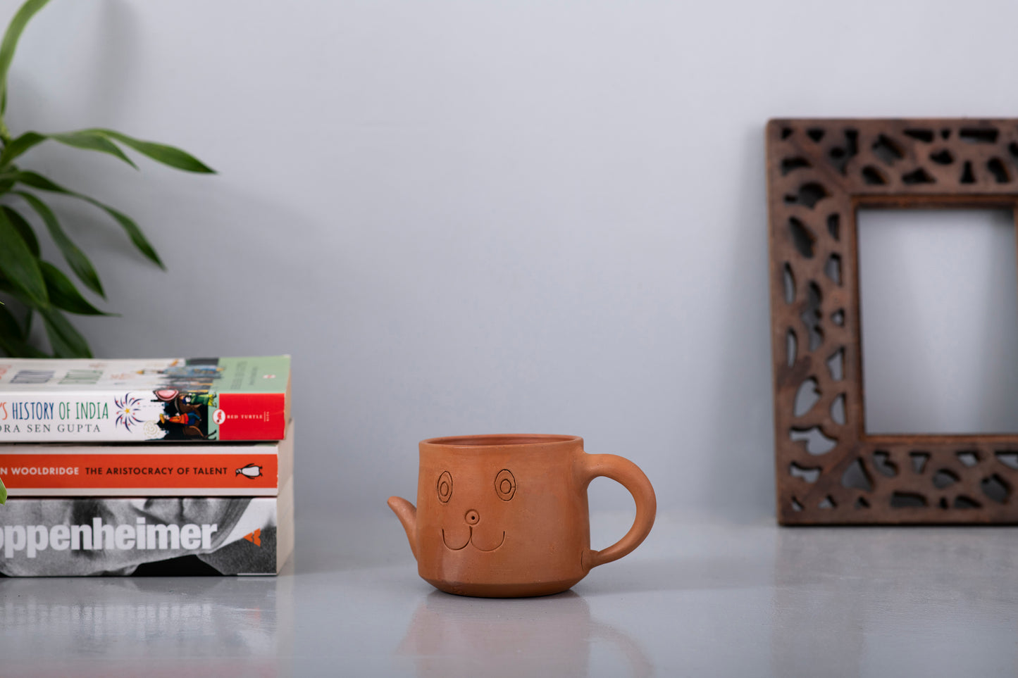 Meep Handle Terracotta Mug