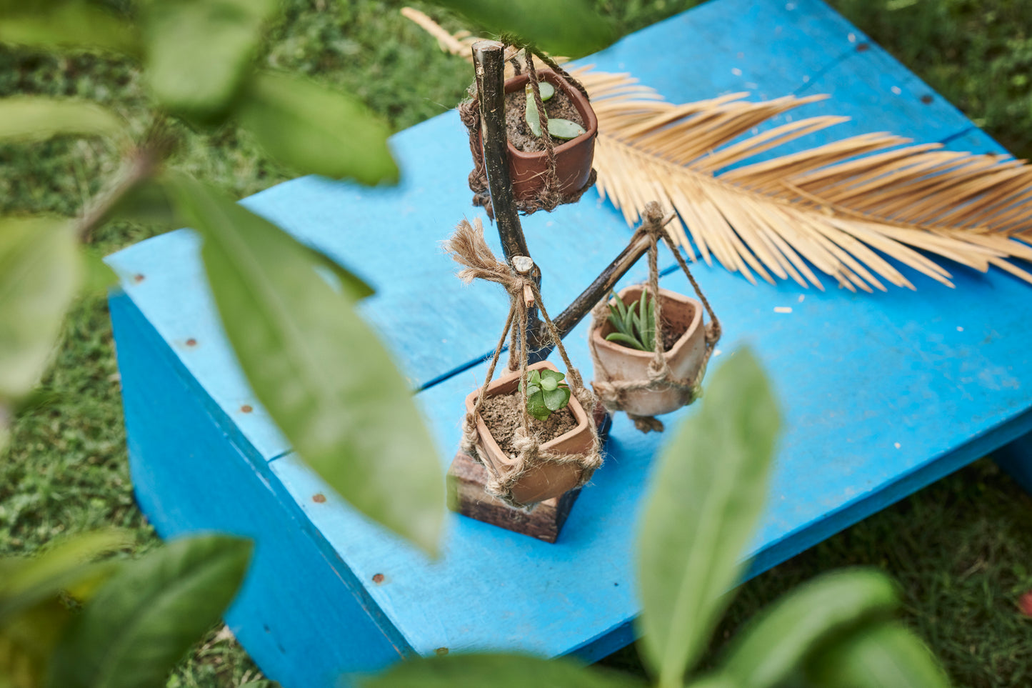 square mini planter