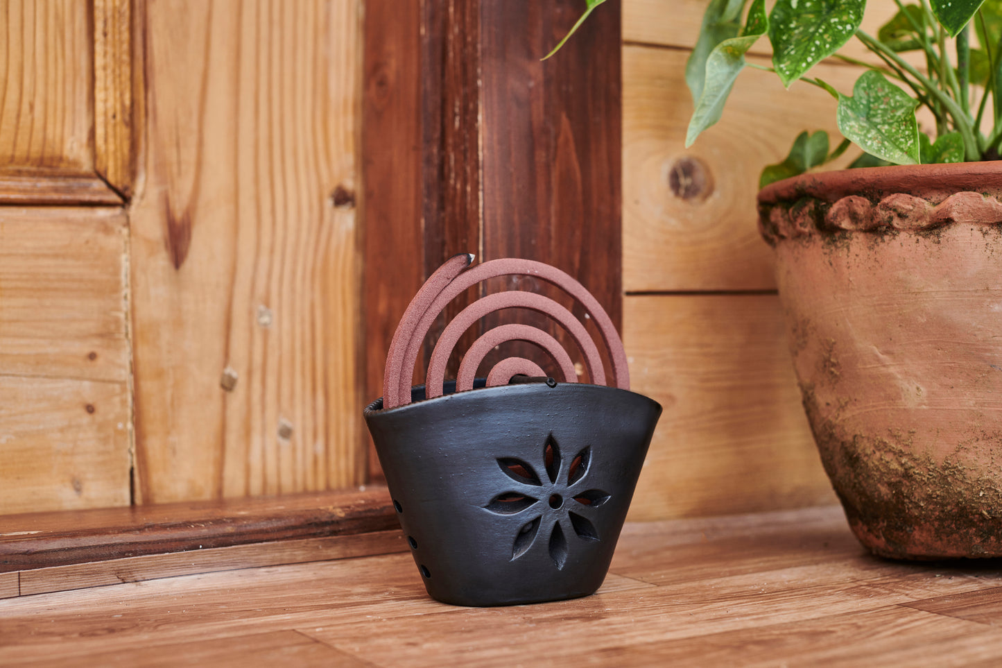 Terracotta Mosquito Coil Holder