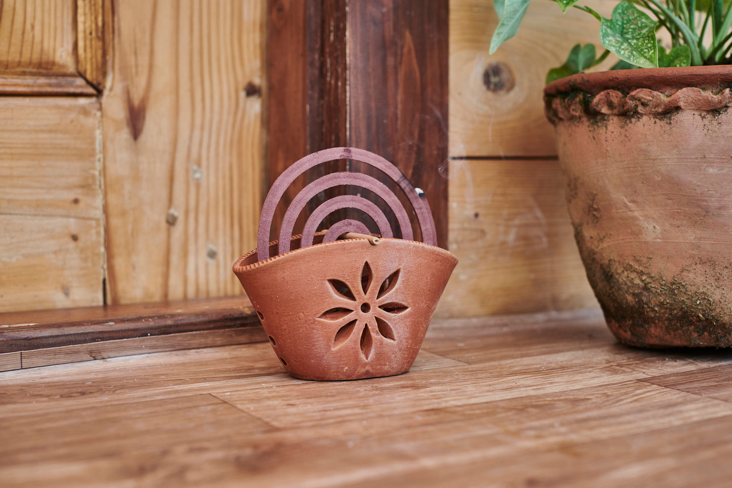 Terracotta Mosquito Coil Holder