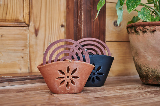 Terracotta Mosquito Coil Holder