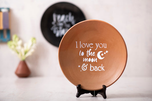 Hanging Plate 2 – A Heartfelt Wall Adornment