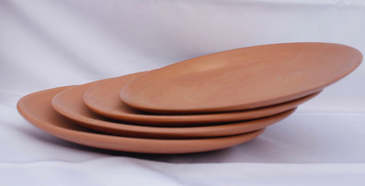 Cool Terracotta Plate Set