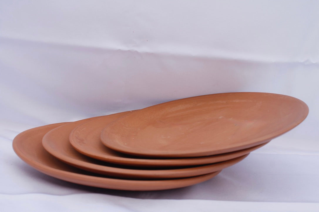 Cool Terracotta Plate Set