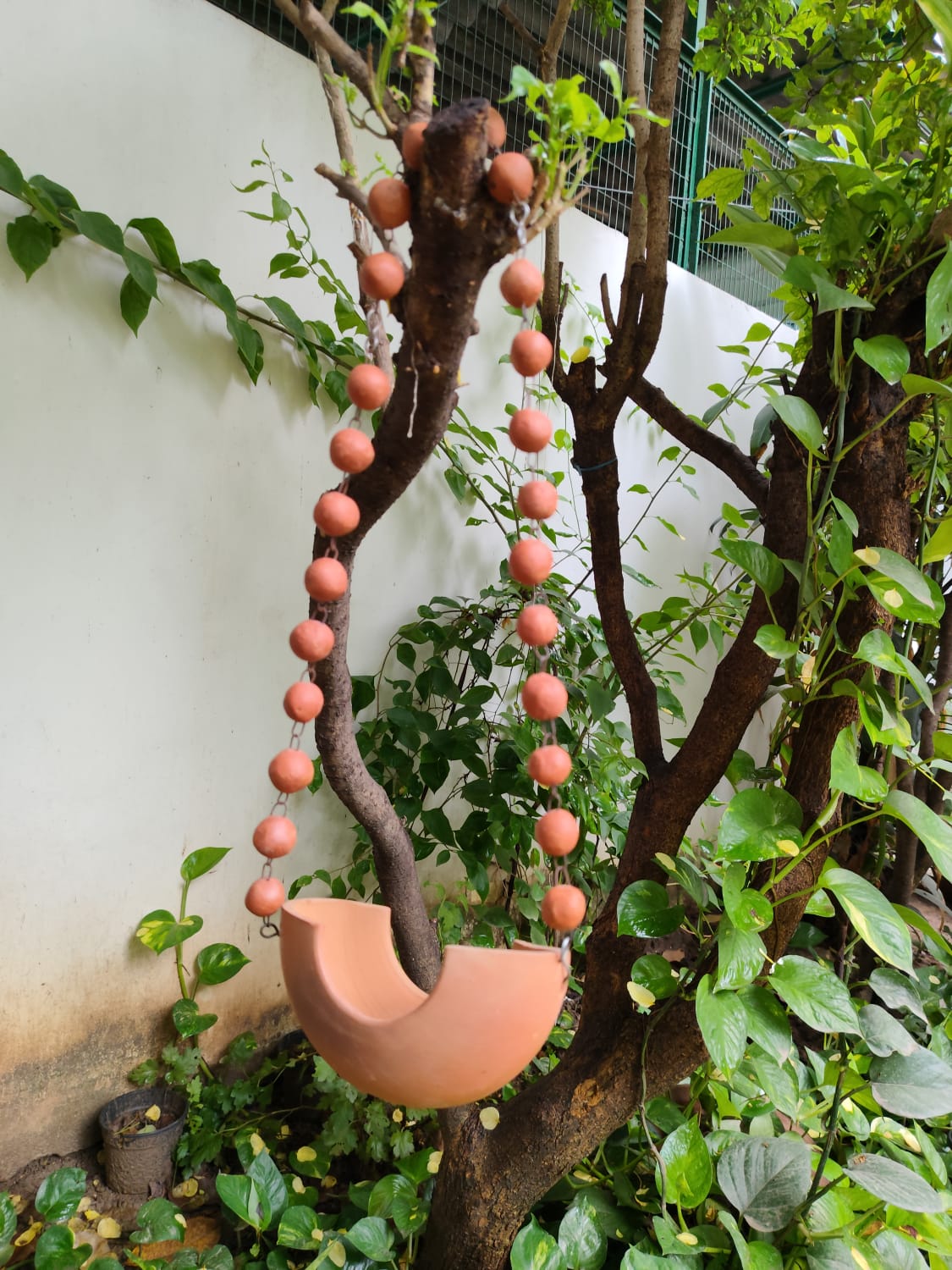 Meghdhanush Planter – Handmade with Nature's Touch